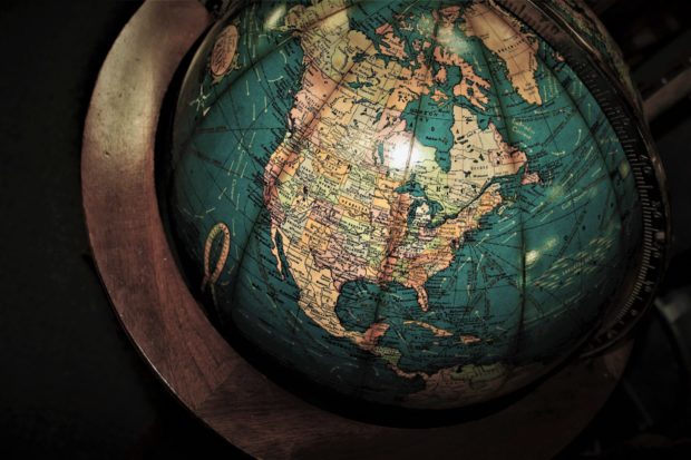 globe terrestre ancien